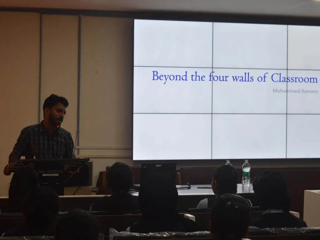 Speaking engagement at Government Engineering College, Sreekrishnapuram